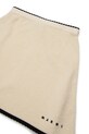 Dziewczynka Marni spódnica bawełniana MG177F SKIRT M01816.M00WZ beżowy