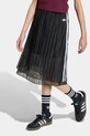 adidas Originals spódnica rozkloszowany czarny KC6788