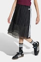 adidas Originals spódnica rozkloszowany czarny KC6788