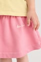 Παιδική βαμβακερή φούστα Bobo Choses ροζ 126AC076