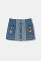 Guess spódnica jeansowa dziecięca aplikacja niebieski K6GD05.D7850.PPY2.M