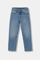 Calvin Klein Jeans jeansy dziecięce STRAIGHT Planet friendly niebieski IB0IB02640.128.176.PPY2