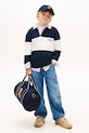 Chłopiec Tommy Hilfiger jeansy dziecięce HERITAGE FLAG BAGGY KB0KB10343.128.176.PPY2 niebieski