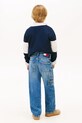 Tommy Hilfiger jeansy dziecięce HERITAGE FLAG BAGGY niebieski KB0KB10343.128.176.PPY2