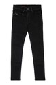Diesel jeansy z bawełną dziecięce 1979 SLEENKER-J TROUSERS jeansy czarny J00807.KXBB1