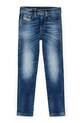 Diesel jeansy z bawełną dziecięce 2010-J TROUSERS niebieski J00808.KXBRA