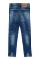 Diesel jeansy z bawełną dziecięce 2010-J TROUSERS J00808.KXBRA niebieski SS26