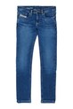 Diesel jeansy z bawełną dziecięce 1979 SLEENKER-J JJJ TROUSERS niebieski J00993.KXBR0