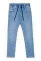 Diesel jeansy dziecięce KROOLEY-NE-J JJJ TROUSERS z regulacją niebieski 00J3AJ.KXBSA