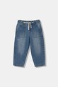 United Colors of Benetton jeansy jogger dziecięce granatowy 4DW2GF02W.P.Stagionale