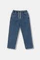 United Colors of Benetton jeansy jogger dziecięce granatowy 4KEHCF05K.G.Stagionale