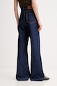Odzież Weekend Max Mara jeansy wide leg damskie LATINO 2615181012600 granatowy