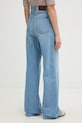Odzież Weekend Max Mara jeansy wide leg damskie LATINO 2615181012600 niebieski