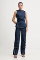 Rotate jeansy 114816D03 granatowy SS26
