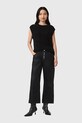AllSaints jeansy czarny W070EB