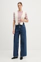 Tommy Hilfiger jeansy WW0WW47695 granatowy SS26