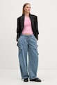 Guess Originals штани cargo жіночі W6RA2O.WK121 блакитний SS26