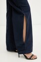 Victoria Beckham spodnie bawełniane granatowy 1126DJE006997A