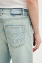 Pinko jeansy relaxed fit damskie niebieski 104600.A379