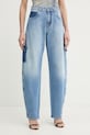 Pinko Τζιν relaxed fit Γυναικεία μπλε 105542.A35F