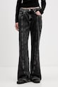 Karl Lagerfeld Jeans blugi Planet friendly negru B1W10083