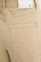 Patrizia Pepe jeansy relaxed fit damskie beżowy 8P0791.D135