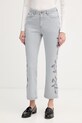 Hoss Intropia jeansy flare damskie szary 8023248