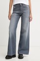 Diesel jeansy wide leg damskie 1979 D-AKEMI L.32 niebieski A03624.007DE