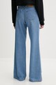 Odzież ERMANNO Firenze jeansy wide leg damskie D48EP040EJ4 niebieski
