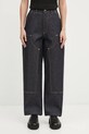 Carhartt WIP jeans W Brandon Double Knee Pant blu navy I036323.101