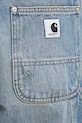 Дънки Carhartt WIP W Brandon Double Knee Pant син I036323.01B7