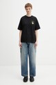 Дънки Carhartt WIP W Brandon Double Knee Pant I036323.01B7 син