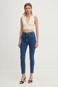 Elisabetta Franchi jeansy skinny damskie PJ30I61E2 niebieski SS26