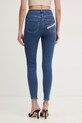 Odzież Elisabetta Franchi jeansy skinny damskie PJ30I61E2 niebieski
