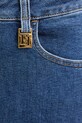 Elisabetta Franchi jeansy skinny damskie PJ30I61E2 niebieski