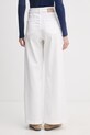 Odzież Mos Mosh jeansy wide leg damskie Dara 178600 biały