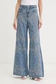 Liu Jo jeansy flare damskie niebieski UA6147.D0313