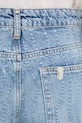 Liu Jo blugi wide leg pentru femei albastru UA6195.D0316