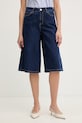 Marella szorty damskie jeansowe Emme by Marella niebieski 2615181131200