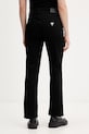 Odzież Guess Jeans jeansy straight damskie W5YA98.D6311 czarny