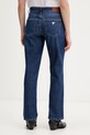 Odzież Guess Jeans jeansy straight damskie W5YA98.D6328 granatowy