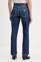 Odzież Guess Jeans jeansy straight damskie W5YA98.D6328 granatowy