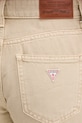 Guess Jeans wide leg džíny dámské béžová W6RA0Y.WJ551