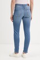 Oblačila Guess Jeans skinny kavbojke ženske W6RA92.D7044 modra