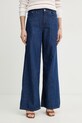 iBlues jeansy wide leg damskie NINASUMMER niebieski 2617181012200
