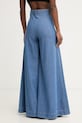 Îmbrăcăminte Simona Corsellini blugi wide leg pentru femei P26CPPAT0101 albastru