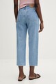 Odzież American Vintage jeansy relaxed fit damskie JOY11M niebieski