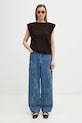 Rotate jeansy 1151731602 niebieski