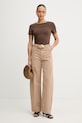 Τζιν παντελόνι Twinset 261TP2161 μπεζ SS26