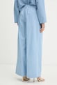 Одежда Хлопковые брюки Twinset 261TF2080 голубой